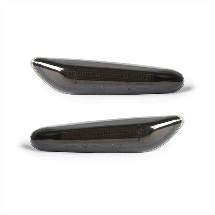 Диодни мигачи за калник BMW E90/E91/E92/E93/E87/X1 опушен бягащ мигач