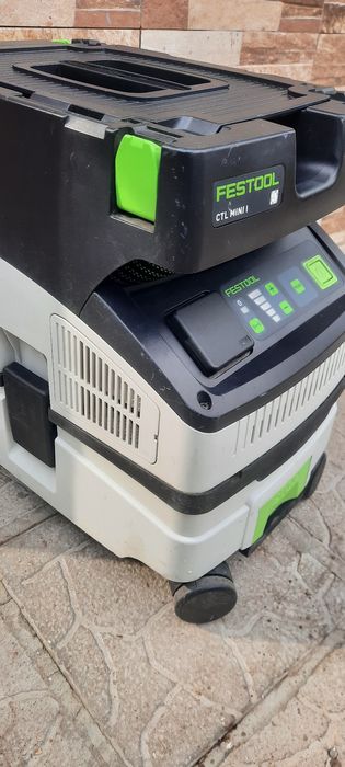 Прахосмукачка  Festool CTL MINI I Контакт Тупалка Отлично състояние като нова Дърводелство