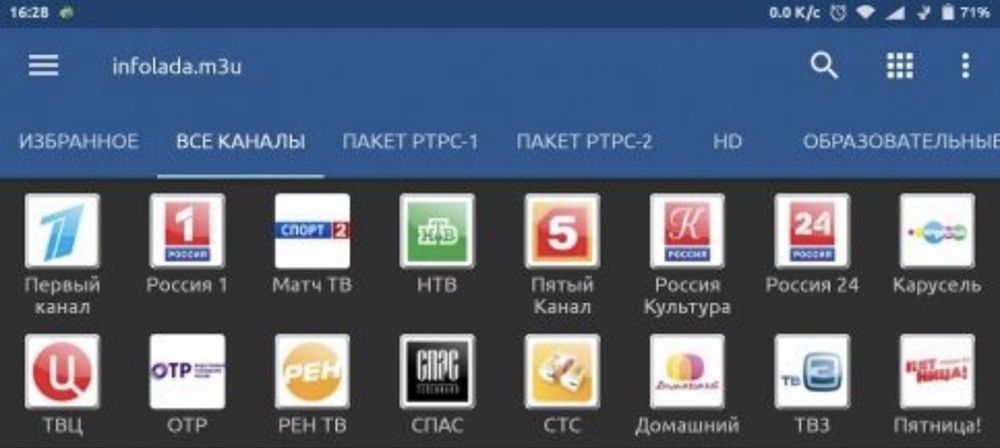 IPTV телевидение.