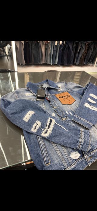Унисекс дънково яке на Dsquared2