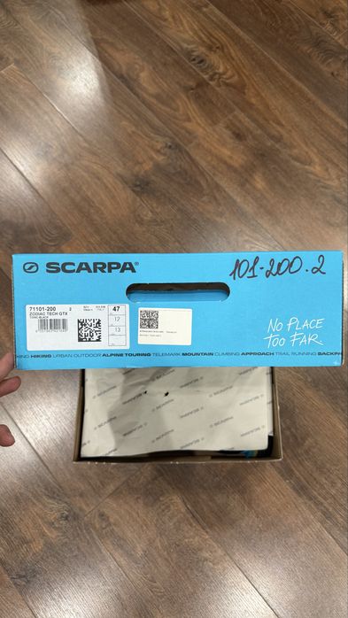 Scarpa Zodiack Tech GTX горные ботинки
