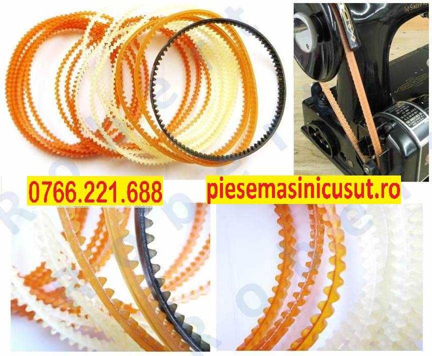 CUREA ( curele ) dublu dintata pt masina ( masini)  de cusut electrice