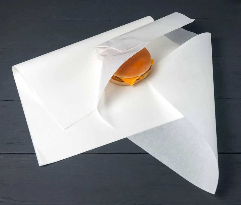 Пергамент Упаковка Фасовочная бумага Жиро-стойкая бумага для фастфуда