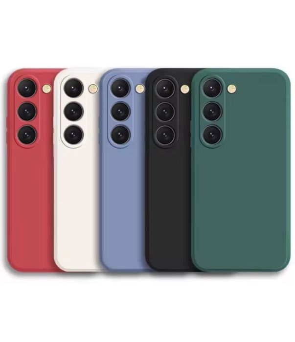 Samsung S20 S21 S23 S24 S25 FE Husa Silicon X LEVEL Catifea Slim 0,3mm