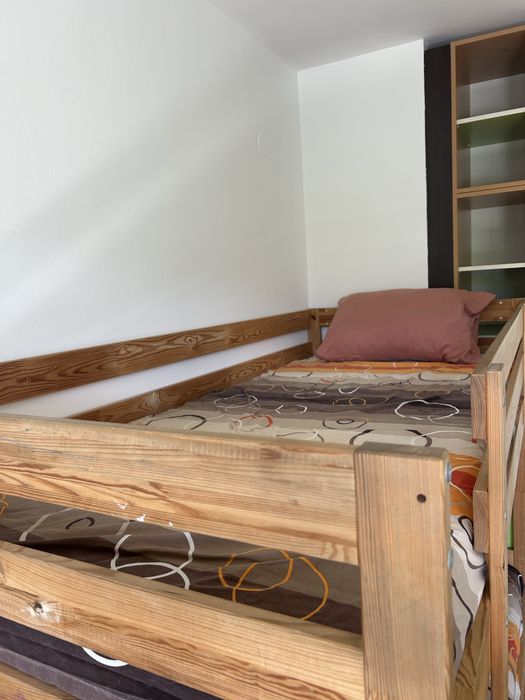 ПРОДАВАМ – Двуетажно легло MYDAL (IKEA) – ПЪЛЕН КОМПЛЕКТ | 200 €