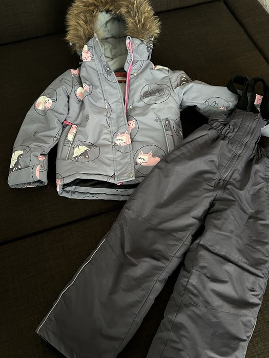 Зимний костюм для девочки