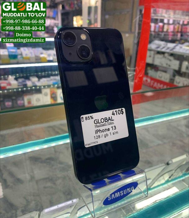 iPhone 13 128/GB 85% Muddatli Tolovga