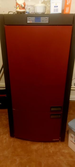 Cazan (centrala) pe peleti, Alfa-Plam, Commo Compact, incalzire centra