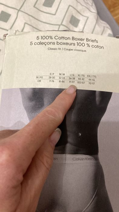 Боксеры calvin klein , размер L