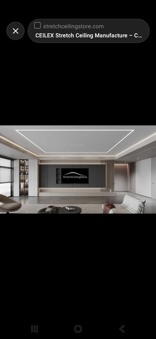 Натяжные потолки