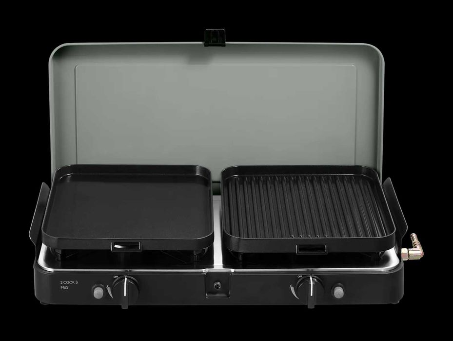 CADAC 2 Cook 3 Pro Deluxe Aragaz si Gratar 30 mbar pentru camping