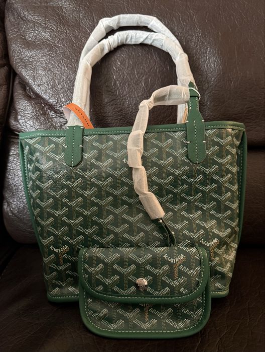 Зелена чанта G*oyard