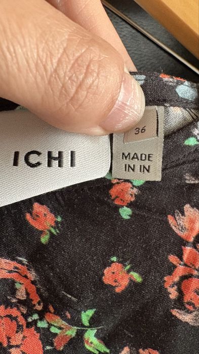 Риза/блуза с цветя ICHI