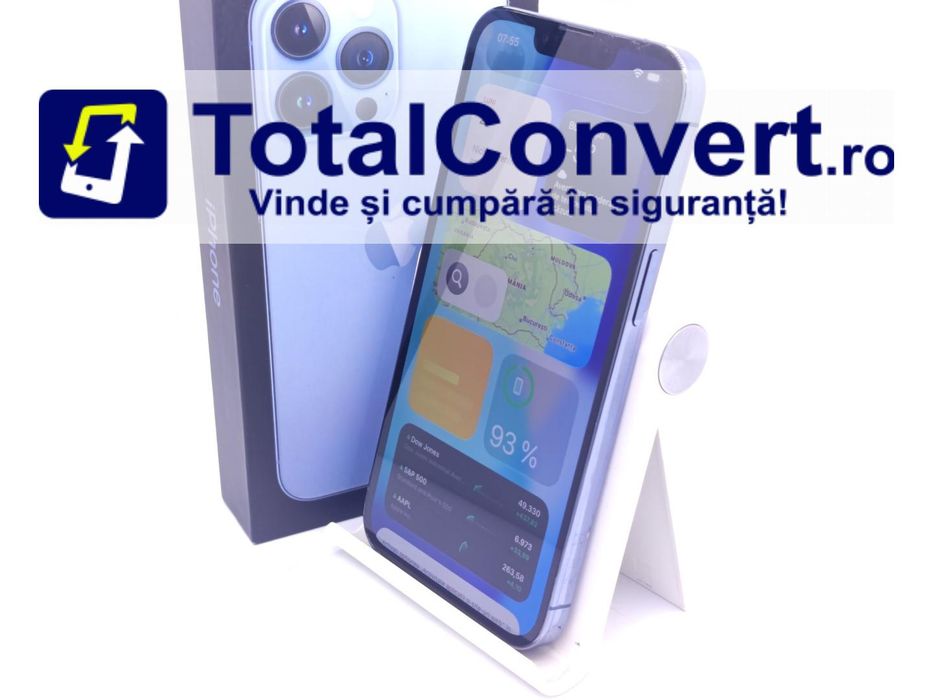 Apple iPhone 13 Pro 256GB Sierra Blue 6GB, Garantie 24 luni | #D90808