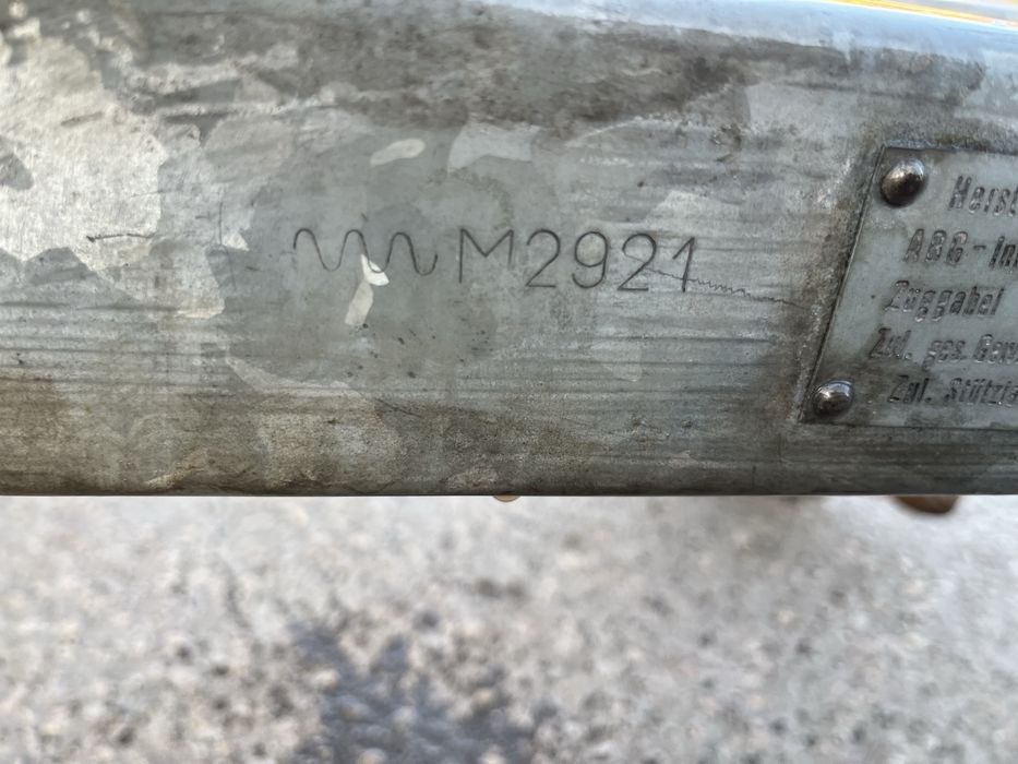 Немско Туристическо Ремарке 750кг. 2.10х1.10 Внос Германия