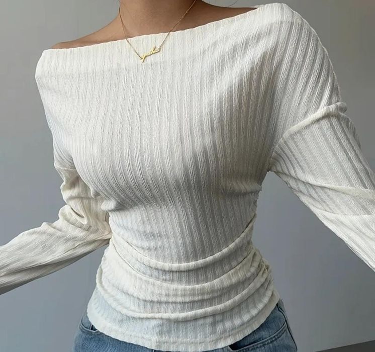 Женская белая блузка