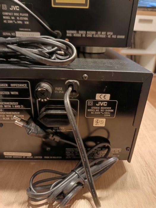 Ресийвър JVC RX-816R, CD player JVC XL-Z574
