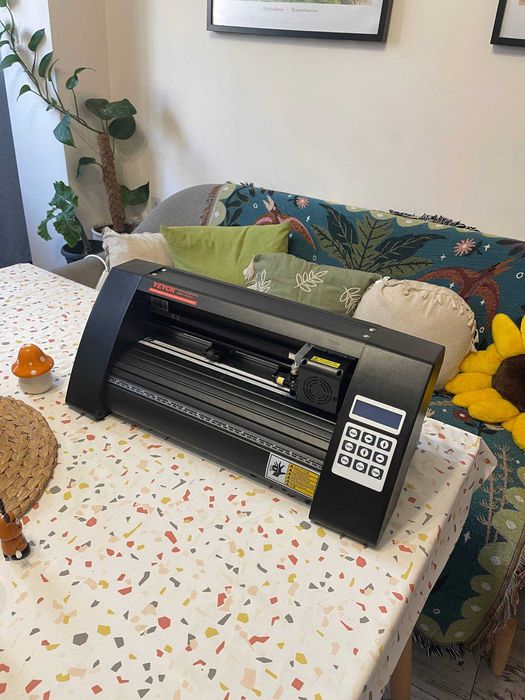 Плотер VEVOR Vinyl Cutter, 375mm Vinyl Plotter, LED Screen Plotter Cutter