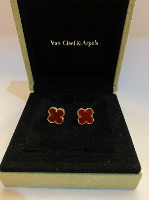 Серьги в стиле Van Cleef. Ван Клиф