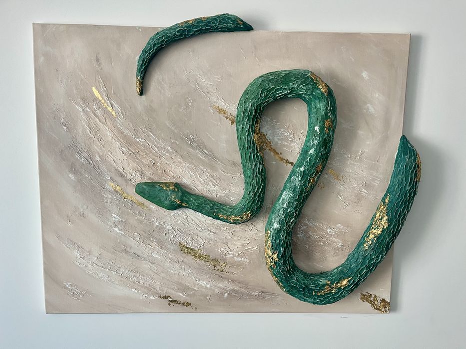 Tablou sarpe in relief