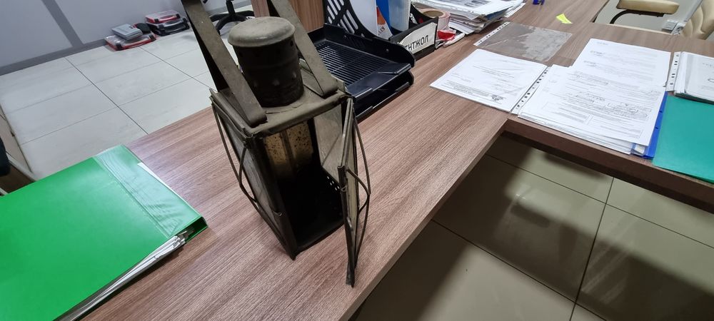 Фонарь раритет под свечку.