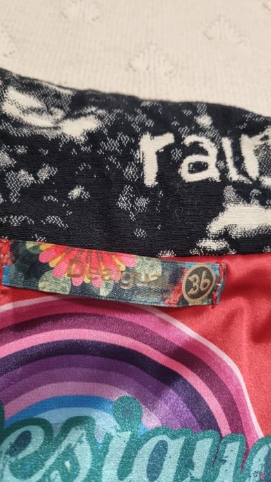 Пальто жакардовое брендовое