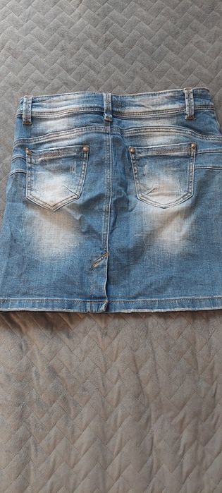 Къса дънкова пола