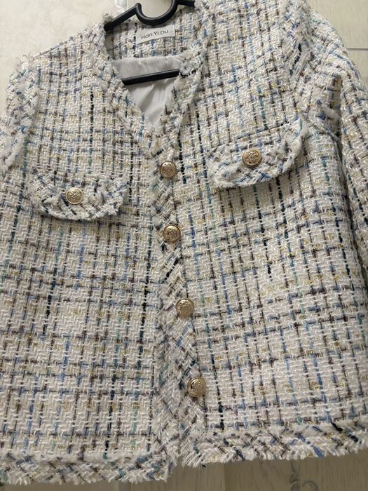 Твидовый пиджак (новый)