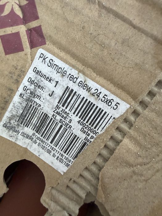 Clinker Opoczno PK Simple Red - Plăci ceramice fațadă