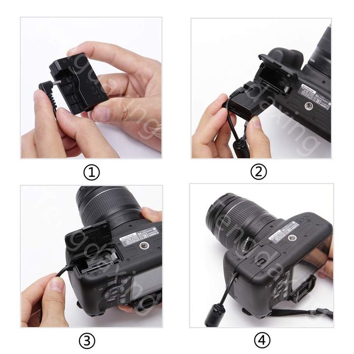 Canon ACK-E8 AC Adapter (DR-E8 quvvat manbai bilan)