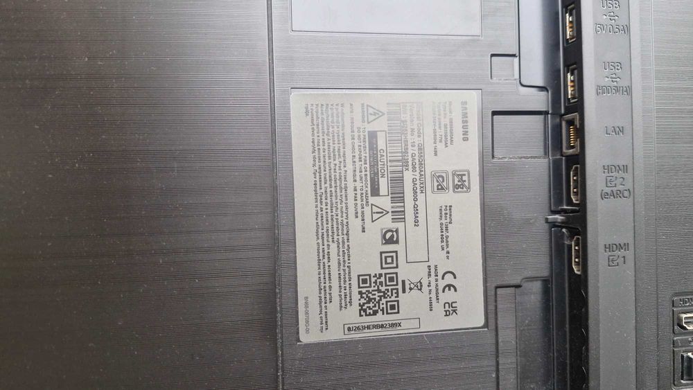 Samsung QLED Smart TV 55" Q80A (QE55Q80AA) – Отлично състояние