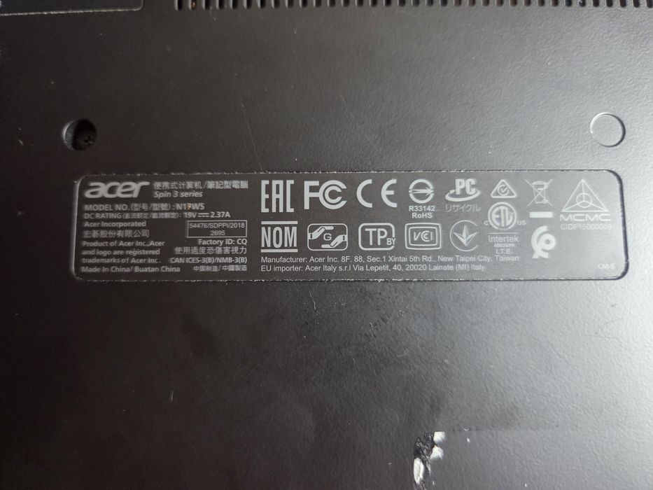 Продам ноутбук Асеr