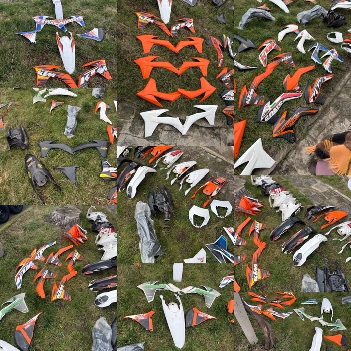 Пластмаси за КТМ, Хускварна, Ямаха, Сузуки, Кавазаки, Хонда