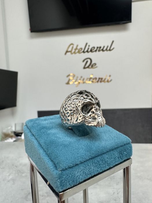 Inel Argint 925 Lucrat Manual