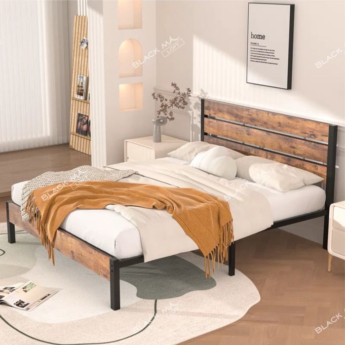 Металлическая кровать ART CLASSIC | Двуспальная лофт крават, kalavat