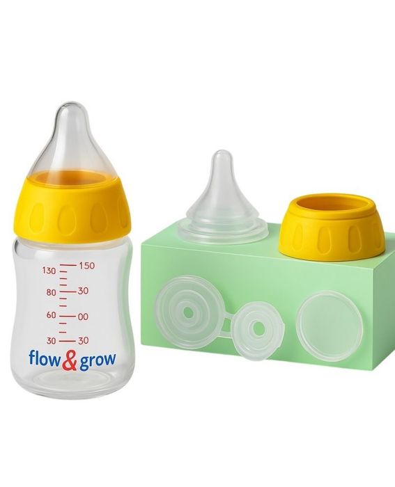 Система за хранене на бебета Flow and Grow, шише