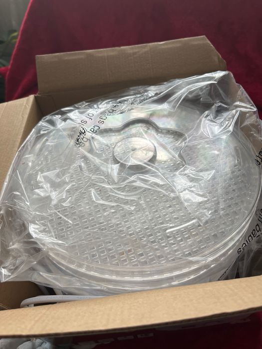 Дехидратор за храна Esperanza, 250W, 4 тави, бял, 19.5x24см