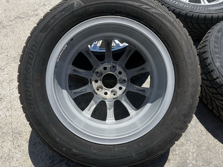 Оригинални джанти за Mercedes 16" с нови зимни гуми