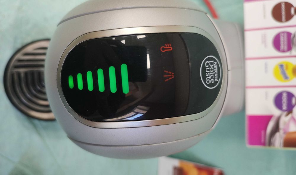 Кафемашина с гаранция 1 година Touch Automat NESCAFÉ® Krups Dolce Gusto Genio S.Silver Крупс за капсули система Долче густо