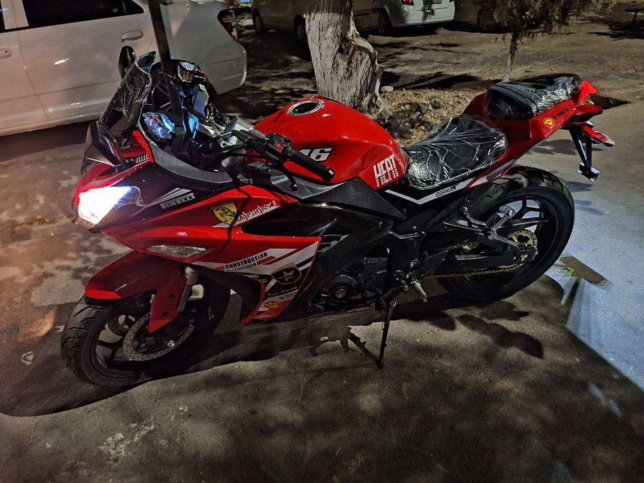 Новый 400 кубовый мотоцикл