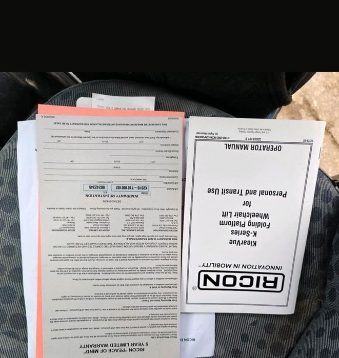 Платформа,  за инвалидна количка