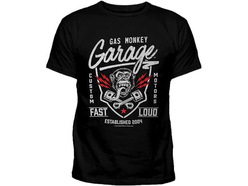 Тениска Gas Monkey Garage 6 модела, всички размери