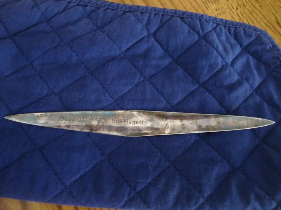 Ножче за писма посребрено