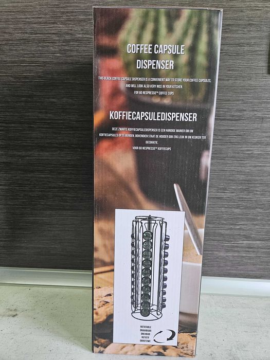 Метална поставка за 60 капсули кафе Nespresso