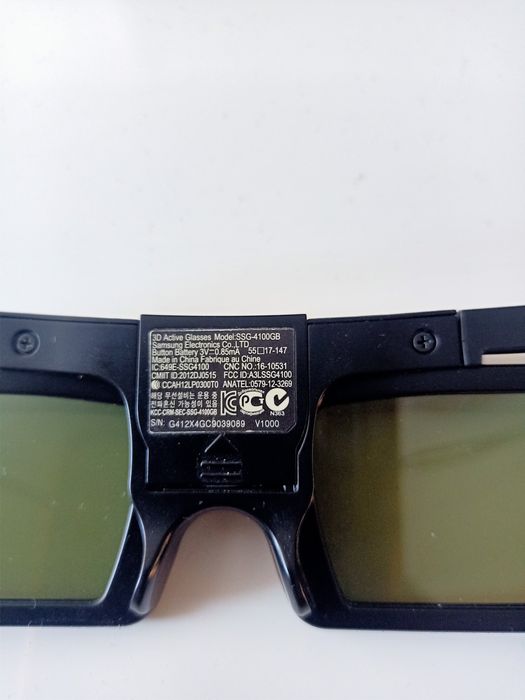 Очки 3 Д на телевизор Самсунг