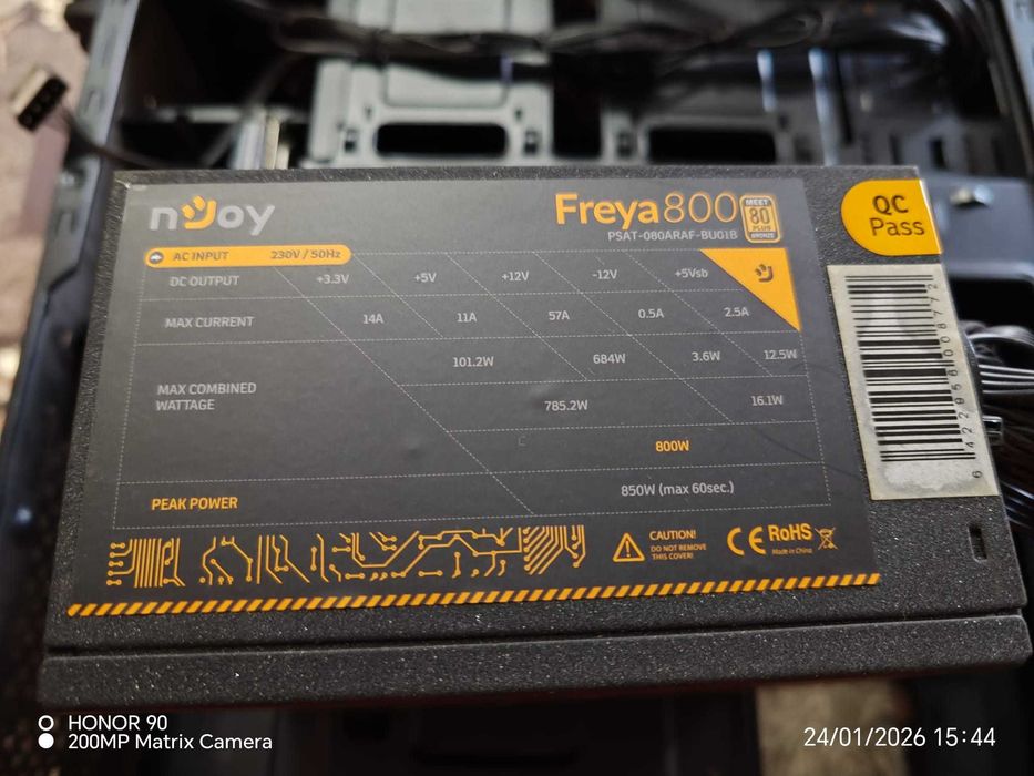 Sursa PC 800 W certificat