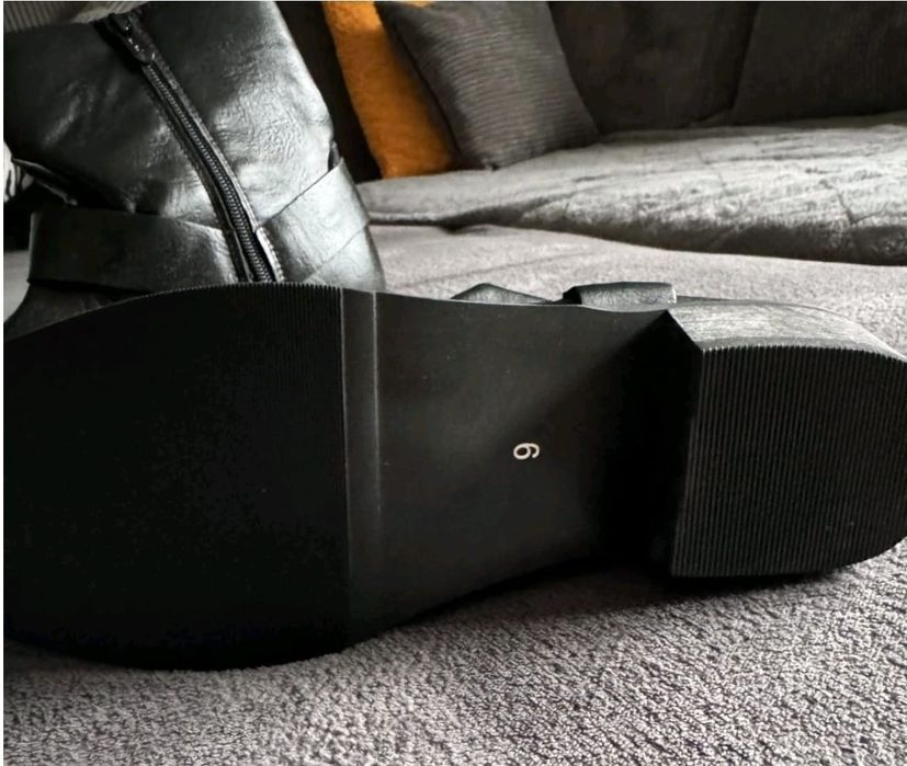 Cizme de cowboy 'Quintana' pe Negru mărimea 42