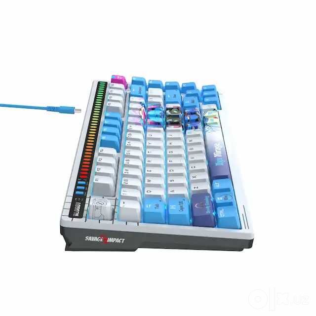 Игровая механическая клавиатура Bloody AT75 CYPHER GHOST/Nyx Mirage+/