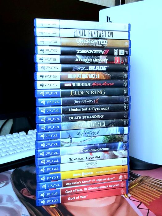 Игры ps5, ps4, аккаунт PSN