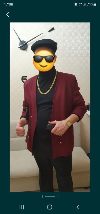 Малиновый пиджак прокат